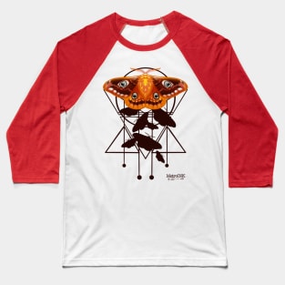 Geometric Moths Baseball T-Shirt